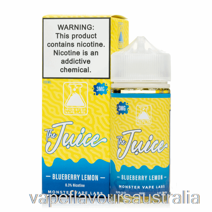 Vape Flavours Australia Blueberry Lemon - The Juice - 100mL 0mg